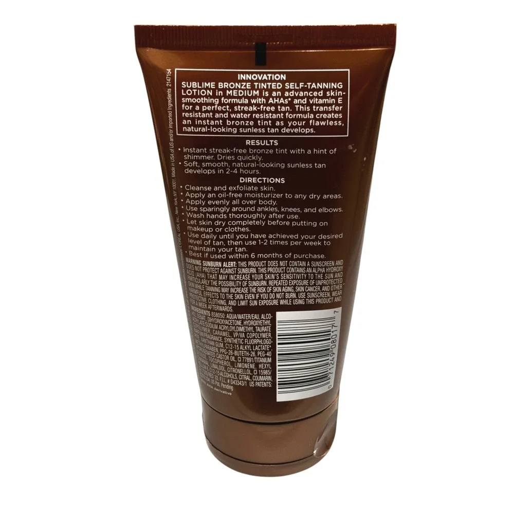 L'Oreal Paris Sublime Bronze Tinted Self-Tanning Lotion Medium 5.0 fl oz 150ml